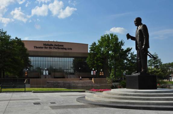 Homenagem a Louis Armstrong no parque que leva o seu nome, em New Orleans, na Louisiana - Estados Unidos